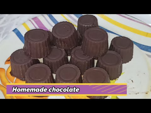 Rakhi special HOMEMADE CHOCOLATE with simple ingredients #chocolates #Quick recipe