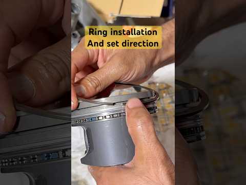 Piston Ring Installation & Direction | Toyota Engine