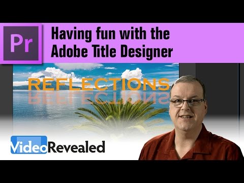 How to add a title in Adobe Premiere Pro
