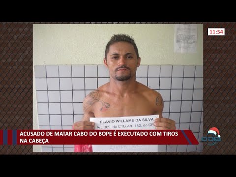 Acusado de matar Cabo do Bope é executado com tiros na cabeça 11 12 2020