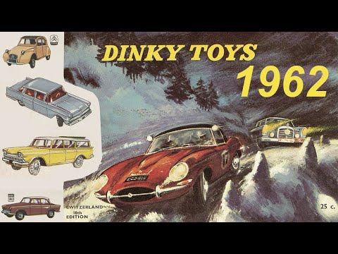 Dinky toys Diecast Catalog 1962 #model #vintage #presentation