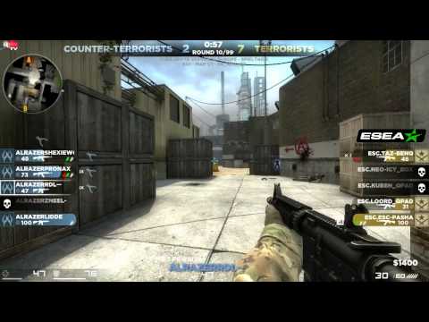 ESEA Season 13 Invite Division - ESC Gaming vs. Absolute Legends de_mill_b2