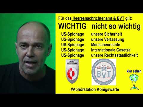 Klaus Schreiner Appell an Polizei nicht länger bei Abhörstation Königswarte wegzusehen!