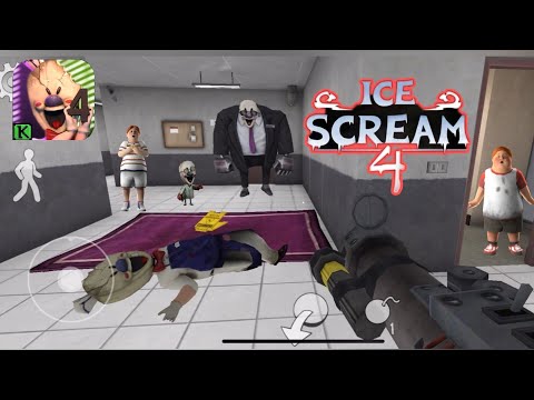 Rod & Boris can get down roof hole #icescream4 (ios,android)