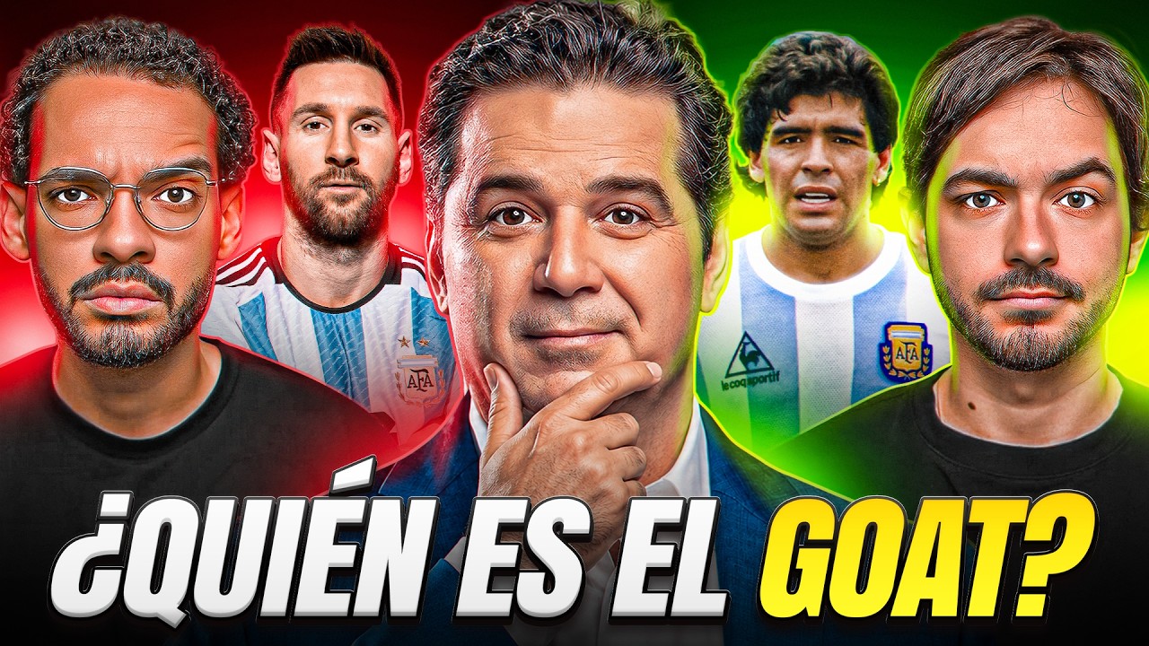 Me invitaron a @losfutbolitos  a charlar sobre quien es el GOAT y mucho mas
