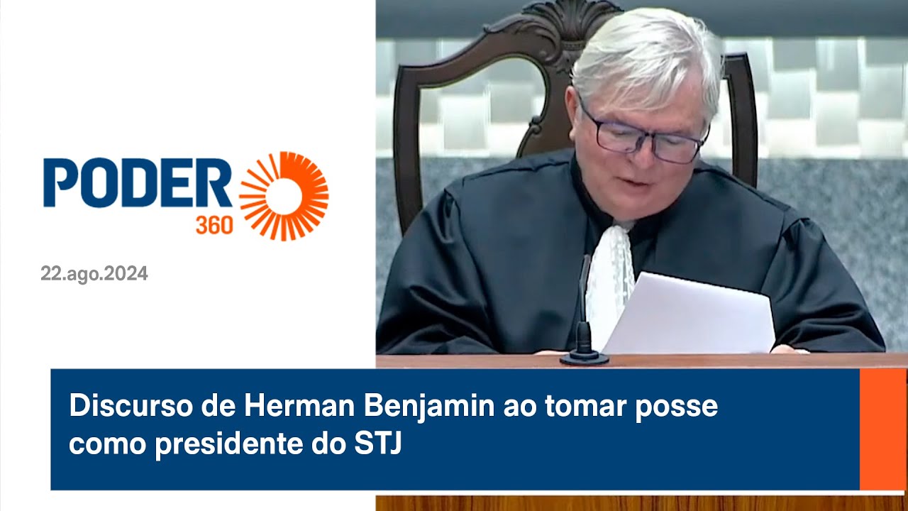 Discurso de Herman Benjamin ao tomar posse como presidente do STJ