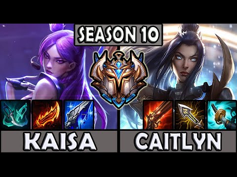 Kaisa vs Caitlyn [ TRIPLE KILL ] ADC ⭐ NA Challenger Patch 10.22 ✅