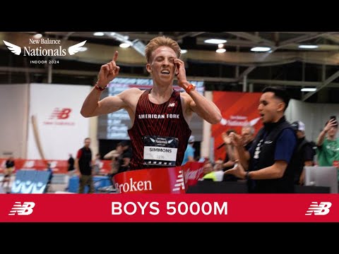 Boys 5000m - New Balance Nationals Indoor 2024