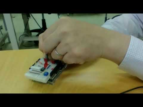 機械システム工学科 熊大　情報電気　創造実験（制御１）実験1-2 スイッチの状態表示 arduino