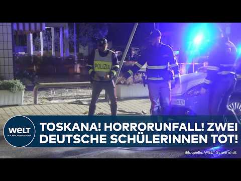 Toskana: Frau verliert Kontrolle über Auto – Zwei deutsche Abiturientinnen sterben bei Unfall