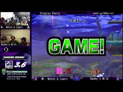 SG Revival PM - Mr. Watch & Learn (G&W) vs. Papi's Leche (Falco) - Project M Pools