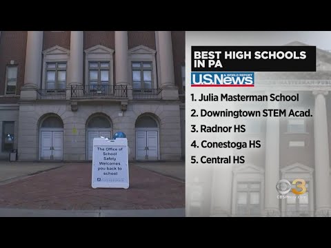 Julia R. Masterman Secondary School In Philadelphia Ranked 10th Best High School In US: Report