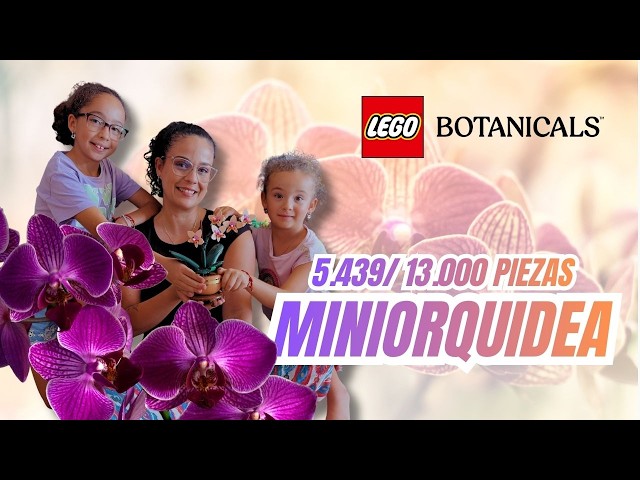 Vídeo relacionado con LEGO Botanicals Miniorquídea - Regalos para Mamás, Abuelas y Mujeres por el Día de la Madre - Orquídea Flor y Planta Artificial para Decoración del Hogar - Maqueta para Construir para Adultos - 10343