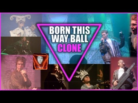 Born This Way Ball Clone DVD - Lady Gaga Concert Cover - Club Gaga