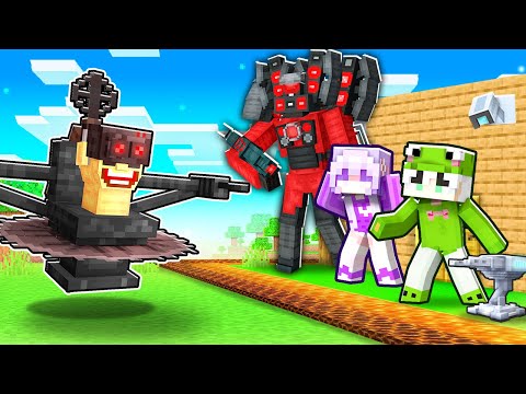 Daxx - I Hired TITAN SPEAKERMAN to DEFEND My House in Minecraft!