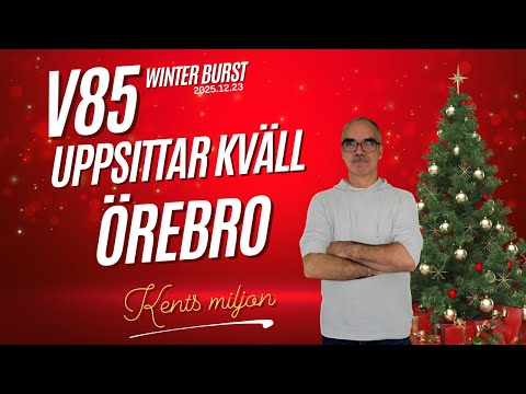 UPPESITTARKVÄLL!  V85 på Örebro – Drag, Skrällar & Spikar