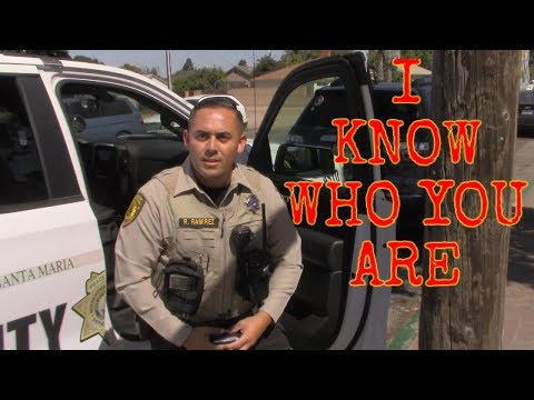 *SANTA MARIA CITY RANGER CALLS ME BY MY NAME* (SJVT~NS182 CAMEO)