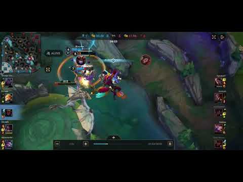 Super Galaxy Shyvana (Shyvana's Skin Spotlight and Gameplay Highlights) League of Legends: Wildrift