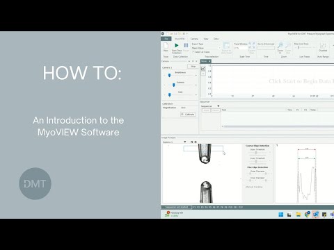 Introduction to DMT MyoVIEW software