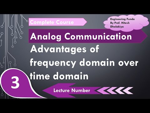 Advantages of Frequency Domain Analysis over Time Domain Analysis in Communication Engineering