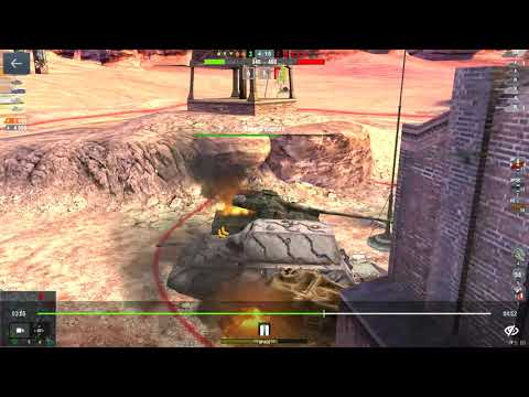 WoT Blitz - Maus -Realistic - 5700 blocked damage