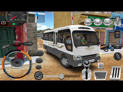New Hyundai County Games - Real MiniBus Driving 2026: Minibus Simulator Vietnam - Android Gameplay
