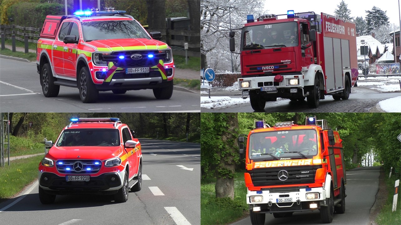 [Alarm im Hamburger Umland Teil 5] Einsatzfahrten Feuerwehr und Rettungsdienst im Kreis Stormarn