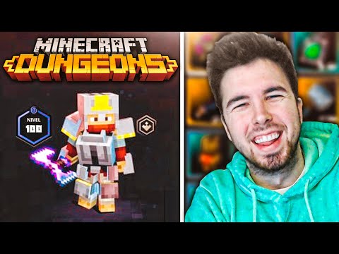MINECRAFT DUNGEONS: MAX LEVEL (BEST Weapons, Armor and Gadgets)