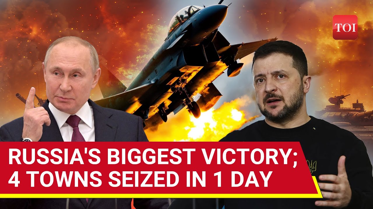 Putin’s 'Biggest Victory' In Donetsk: Russian Army 'Captures' Four Towns In One Day