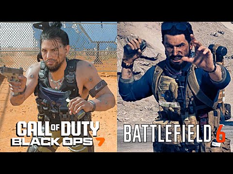 Battlefield 6 vs Call of Duty: Black Ops 7 - Little Details Comparison