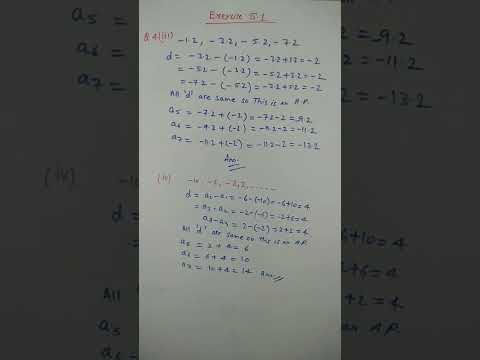 Class 10 th math exercise 5.1 Q 4 (iii), (iv)