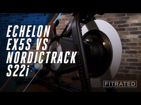 Echelon EX5S vs NordicTrack S22i Exercise Bike Comparison - FitRated