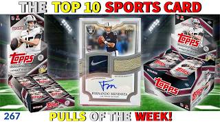 TOPPS FOOTBALL RELEASE WEEK! 🚨 | Top 10 Sports Card Pulls of the Week