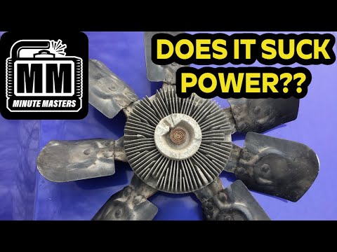 Does a Mechanical Radiator Fan Kill Horse Power? - DYNO TEST | 1995 Ford F150