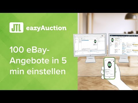 JTL-eazyAuction - 100 eBay-Angebote in 5 min einstellen