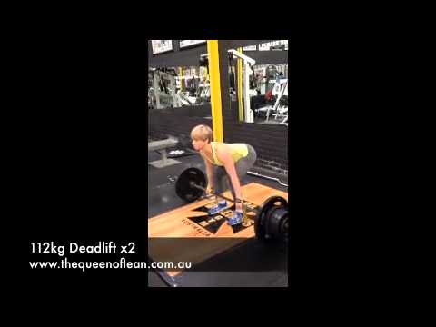 Figure Comp Training - Heavy Heavy Deadlifts