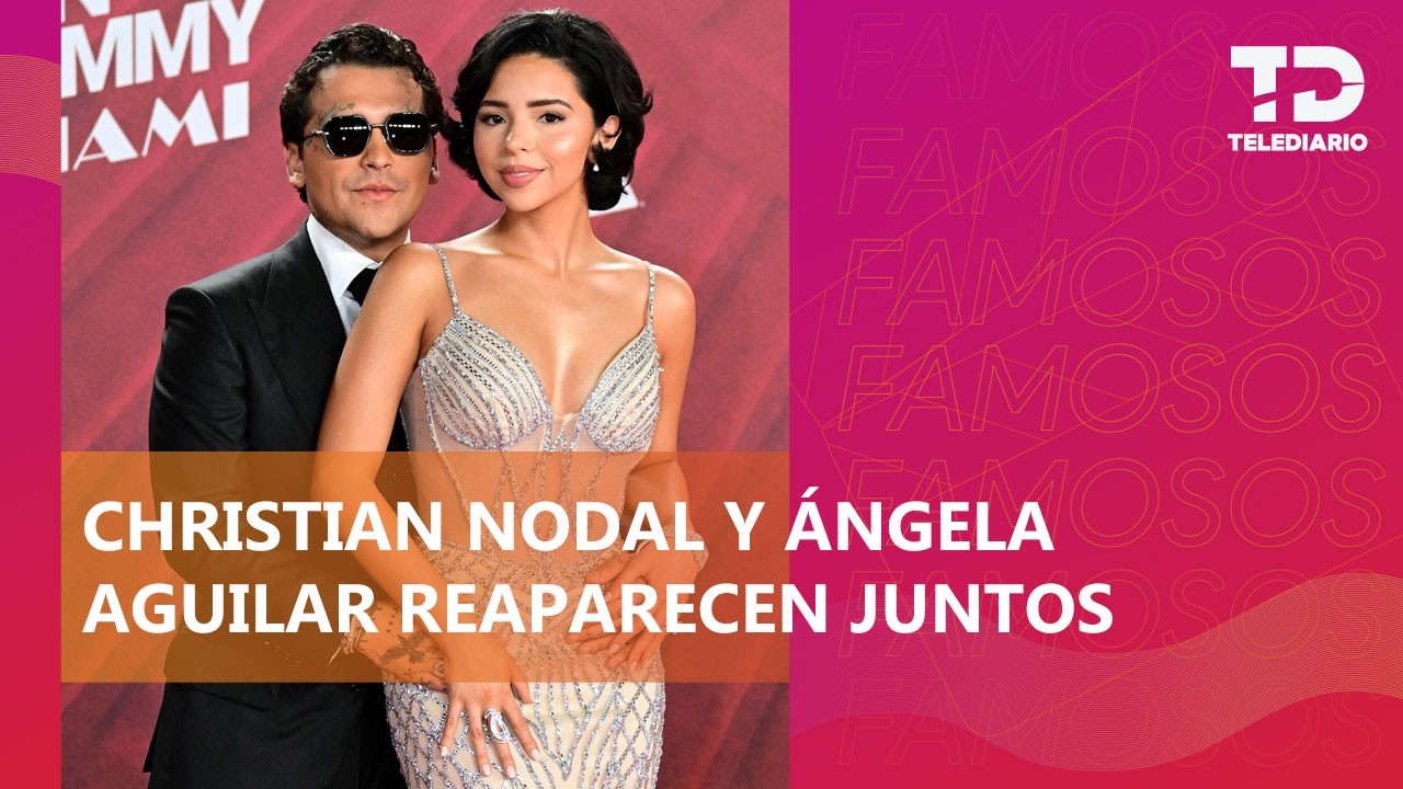 "Felices los tres": Christian Nodal reaparece con Ángela Aguilar tras rumores de separación