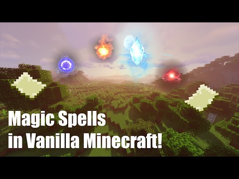 ERROR 422 - Magic Spells in Minecraft! (No mods)