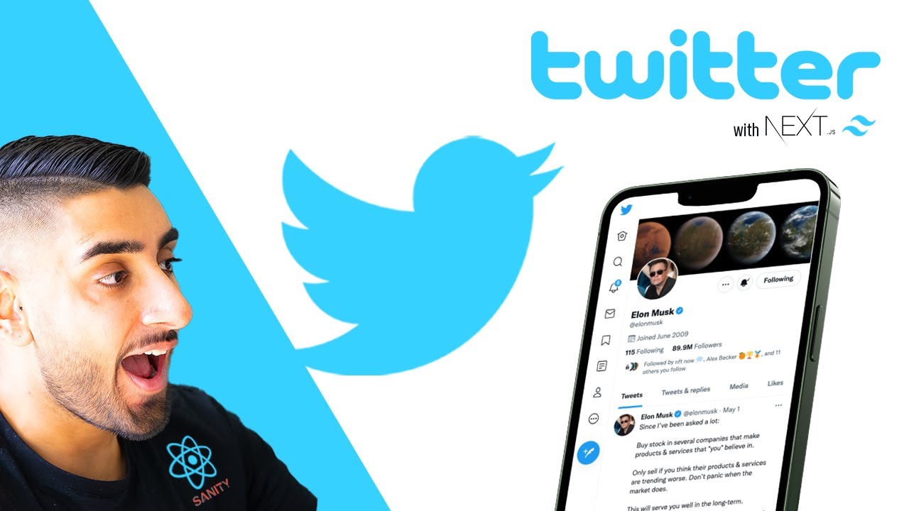 🔴 Let's build a Twitter Clone with REACT.JS! (Next.js, Sanity CMS, TS, SSR, Tailwind CSS, NextAuth)