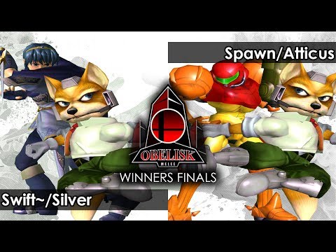 Melee: Swift~/Silver V Spawn/Atticus - Obelisk 60 Tournament SSBM