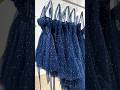 Custom Order Dark Navy Tulle Dress In Different Length Dress Fashion Corset Promdress