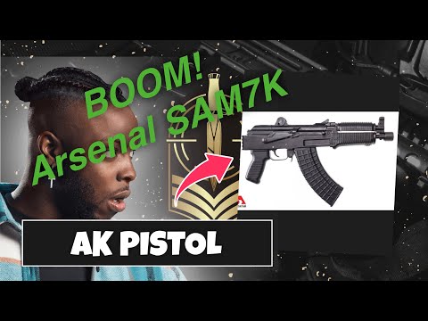 Arsenal SAM7K 25th Anniversary Pistol Review: Exclusive Look at the AK-Style Powerhouse