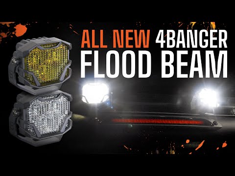 Unveiling Morimoto's Mind-Blowing Flood Beam Pattern for 4Banger LED Pods! 🔦🚗 | Install & Review