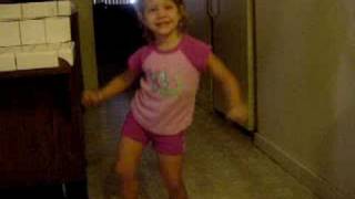 Dancing 3 year old