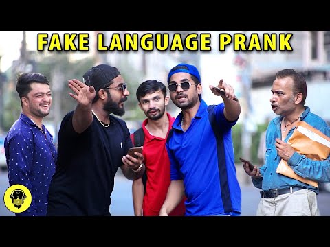 Fake Language In Public | Dumb Pranks