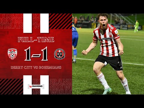 Derry City 1-1 Bohemians - Highlights - SSE Airtricity League - 29/10/2021