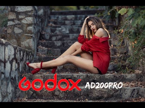 Съемка с Godox AD200pro
