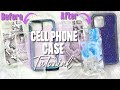 DIY How to Create a Beautiful Cell Phone Case using Glitter, Vinyl and Epoxy Tutorial