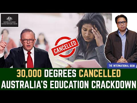 Why 30,000 Students Lost Their Degrees Overnight: Australia’s Education Crackdown