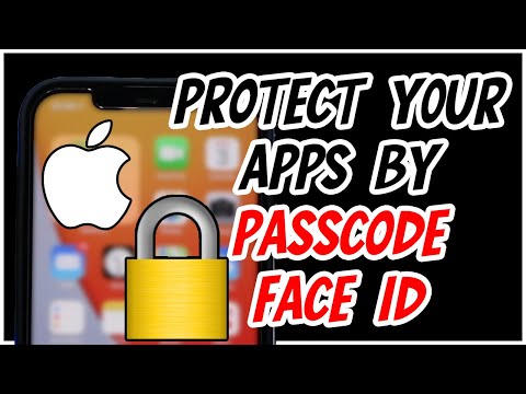 How to Lock Your iPhone Apps by a Passcode or Face ID Hack 2021